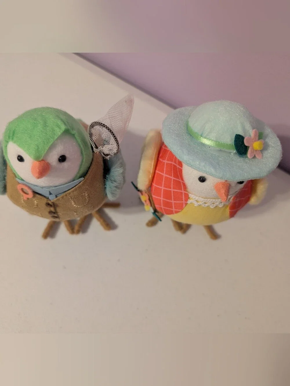 Target Bird Featherly Friends Lot of 2 Spritz Easter 2022 Primrose & Zipp
